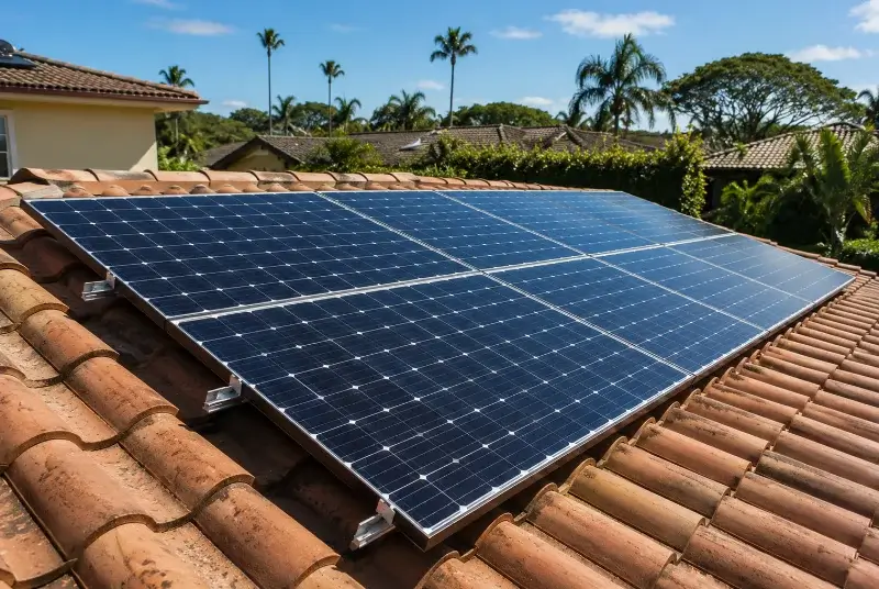 Installation de panneaux solaires à Moragne